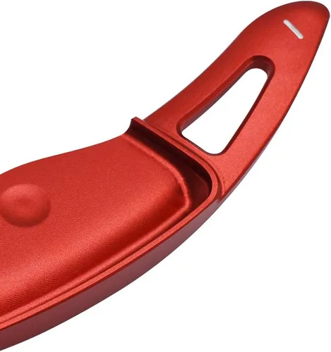 Miniatura 4 de Deportes Rojo Reemplazo para Hyundai Loniq Kona Veloster 19 Aleación de Aluminio Paleta CNC Billet Volante Cambio Remolques Extensión