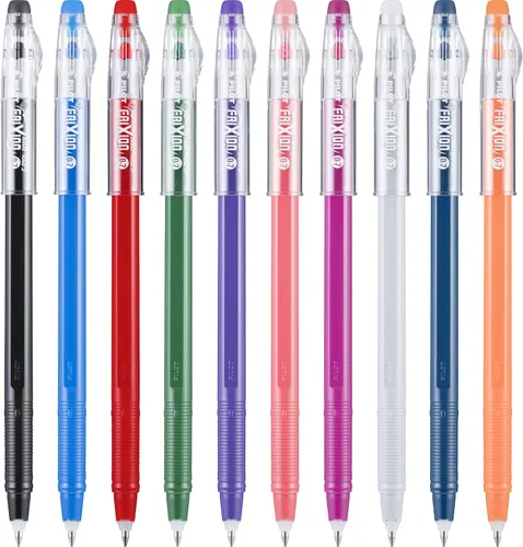Miniatura 5 de PILOT Bolígrafos de tinta de gel borrable Frixion ColorSticks, punta fina (0,7 mm), surtidos, 10 unidades (32454)