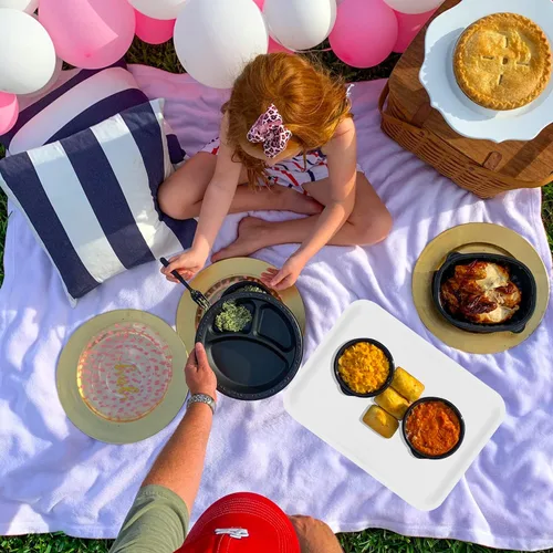 Miniatura 2 de Bandejas de plástico para arte y manualidades, bandeja de plástico, 5 piezas apilables para actividades, bandeja organizadora de manualidades