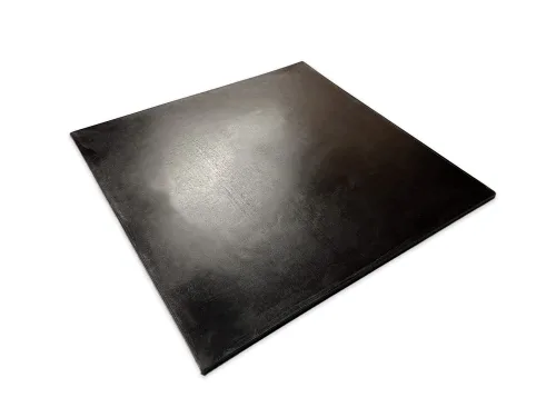 Miniatura 3 de Hoja de poliuretano fundido, 12 x 12 pulgadas, varios colores y tamaños disponibles, grosor de 1/4 pulgadas, durómetro 40A, negro