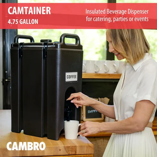 Miniatura 2 de Cambro (500LCD110) Portabebidas de 4-3/4 gal - Camtainer®