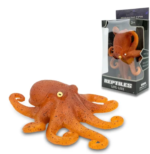 Miniatura 9 de Juguete de reptil con ratón, juguete blando de goma suave, juguetes de animales súper elásticos TPR para niños, perfecto para regalos, recuerdos