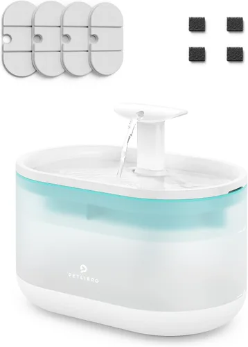 Miniatura 13 de PETLIBRO - Dockstream - Dispensador automático de agua potable para gatos, perros y mascotas, inalámbrico, que funciona con batería, con bomba