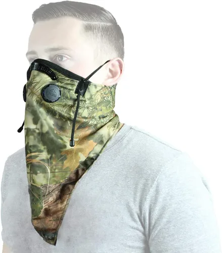 Miniatura 3 de ATV Tek Máscara antipolvo estilo bandana, cómoda y lavable (camuflado, talla única)