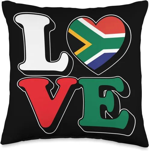 Miniatura 4 de I Heart South Africa Is In My Heart Traveler Gifts I Love South Africa Travel Souvenir Vacation African Pride - Almohada de 18 x 18 pulgadas