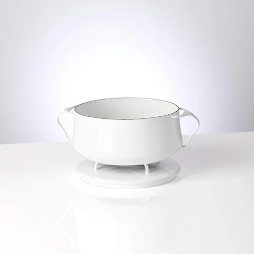 Miniatura 3 de Dansk Kobenstyle - Cazuela blanca, 4.1 LB