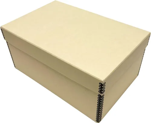 Lineco Caja de almacenamiento de fotos de archivo, con capacidad para hasta 1100 imágenes de 5 x 7, contenedor de fotografías de 4 x 6 con tapa