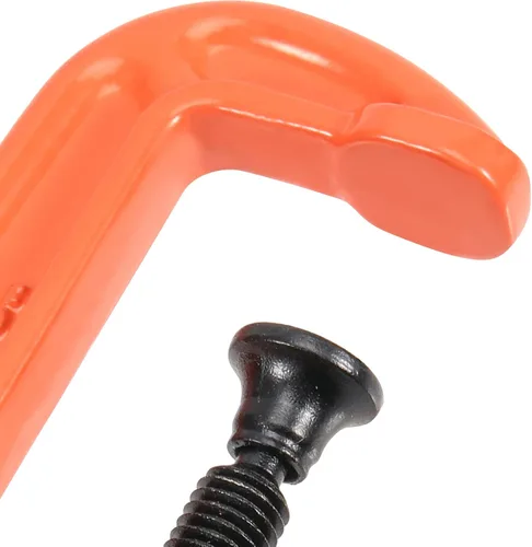 Miniatura 3 de 16 abrazaderas mini C de 2 pulgadas, abrazadera G de hierro maleable para carpintería, soldadura y construcción, apertura de mandíbula de 2