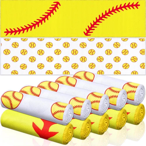 Miniatura 47 de FuWeave Paquete de 12 toallas de enfriamiento de béisbol para equipos deportivos, regalos de 40 x 12 pulgadas, toallas de enfriamiento deportivas