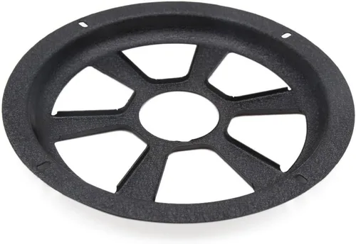 Miniatura 3 de uxcell 8 pulgadas de diámetro de hierro negro coche vehículo altavoz subwoofer parrilla protector protector
