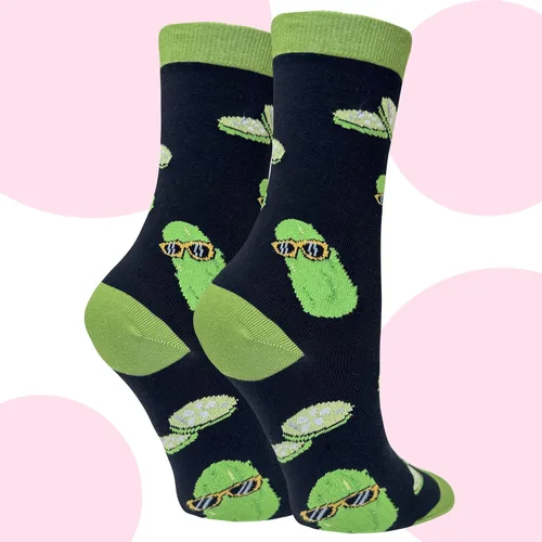 Miniatura 2 de Calcetines divertidos de pierna de pollo para mujeres y hombres, calcetines novedosos de pies de pollo, regalos de pavo hasta la rodilla