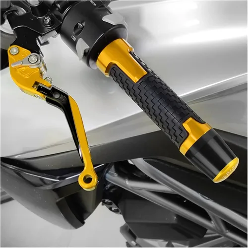Miniatura 3 de Motocicleta para Yamaha MT-03 MT03 MT 03 2014 2015 2016 2017 2018 2019 2020 motocicleta 0.866 in manillar Grips manillar extremos tapas tapón