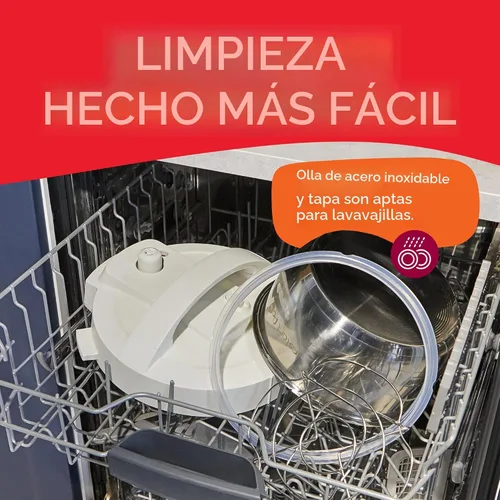 Miniatura 8 de Instant Pot 4QT RIO Mini olla multicocción 7 en 1, olla a presión, cocción lenta, salteado, vapor, arrocera, yogur y calentador, sal marina, 4 Sea