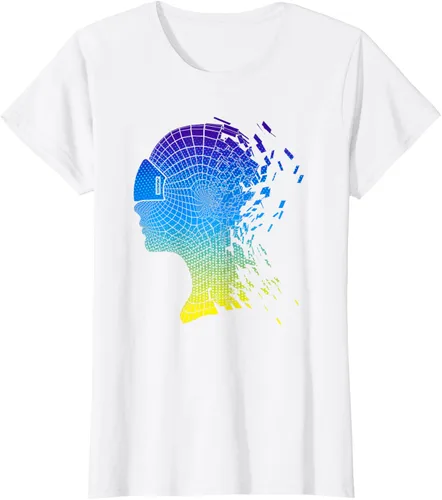 Miniatura 22 de Camiseta con diseño de auriculares de realidad virtual de VR Fans, Negro, S