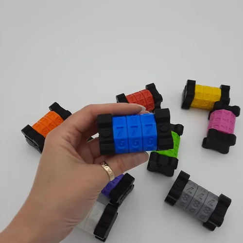 Miniatura 3 de Life Counter 3 Rings Black Ends Juegos de cartas - RPG - Gloomhaven - Juegos de mesa (gris/negro)