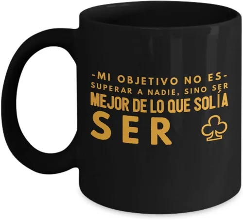 Taza de Cafe Mejor Vaso, taza café divertidas, tazas personalizadas, taza de café inspiradoras, taza con mensajes positivos., 11onza