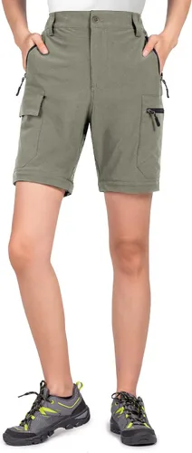 Miniatura 4 de Wespornow Pantalones convertibles con cremallera para mujer, para campamento, viajes