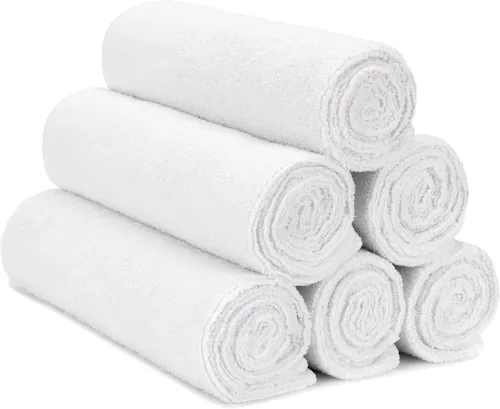 Miniatura 15 de S&T INC. Toallas de microfibra para gimnasio, toalla de yoga para el hogar y bolsa de gimnasio, 16 x 27 pulgadas, paquete de 6