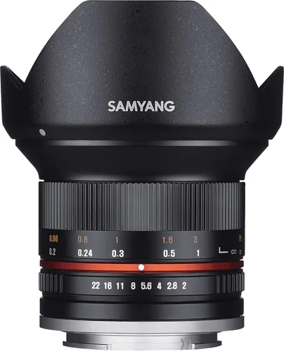 Miniatura 10 de Samyang SY12M-FX-BK - Lente ultra gran angular F2.0 de 0.472 in para cámaras Fujifilm X-Mount, color negro