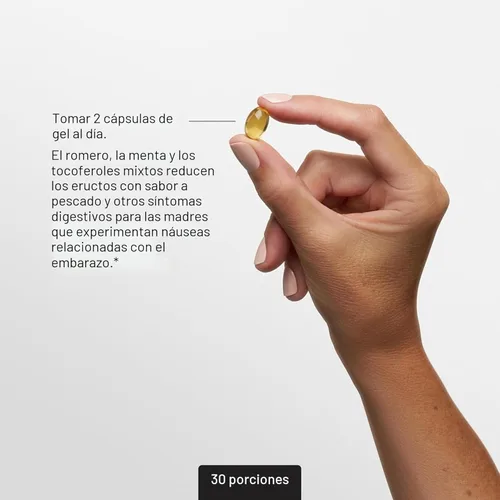 Miniatura 6 de THORNE - DHA prenatal - 650 mg de DHA y 200 mg de EPA - Apoya el desarrollo cerebral y del sistema nervioso del bebé desde el embarazo hasta