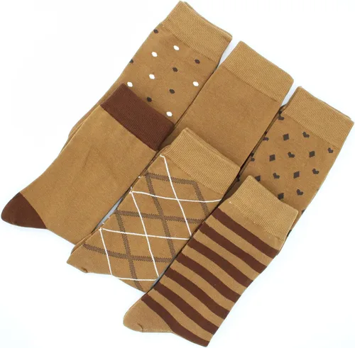 Miniatura 3 de TOEJYJ Calcetines de vestir divertidos para hombre, paquete de calcetines casuales divertidos, coloridos calcetines de algodón a rayas, talla 10-13
