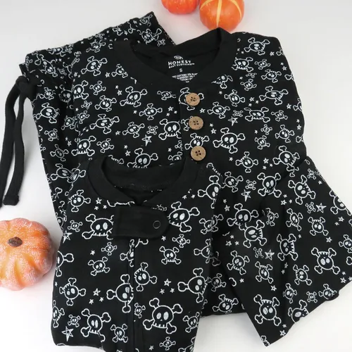 Miniatura 4 de HonestBaby - Pijama familiar navideña de algodón orgánico