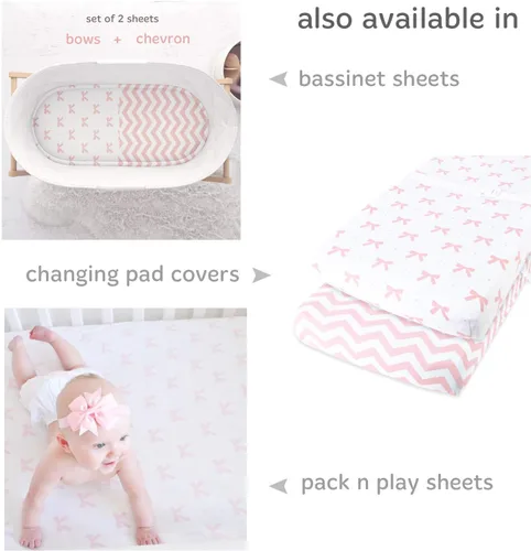 Miniatura 6 de Cuddly Cubs Premium Jersey Cuna Hojas, suave en Baby Skin y extra suave para un sueño sonido. Sábana bajera ajustable y elástico, No Lucha para Get