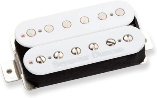 Miniatura 7 de Seymour Duncan Pastilla Humbucker Alnico II Pro - Juego negro Negro 4c blindado
