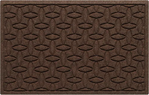 Miniatura 18 de Bungalow Flooring Waterhog - Tapete para puerta, de 3 x 5 pies, fabricado en Estados Unidos, duradero y decorativo, antideslizante, caqui/camel