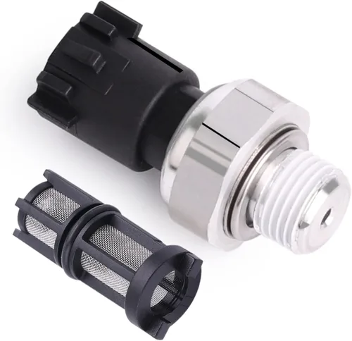 Miniatura 10 de 12585328 917143 JCCGLOBAL Filtro de pantalla de sensor de presión de aceite del motor Dos piezas 1997-2020 compatibles con GM Buick Cadillac Chevy