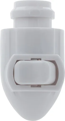 Miniatura 3 de Módulo de luz nocturna enchufable, plástico blanco, ideal para hacer tus propias luces nocturnas decorativas, paquete de 10