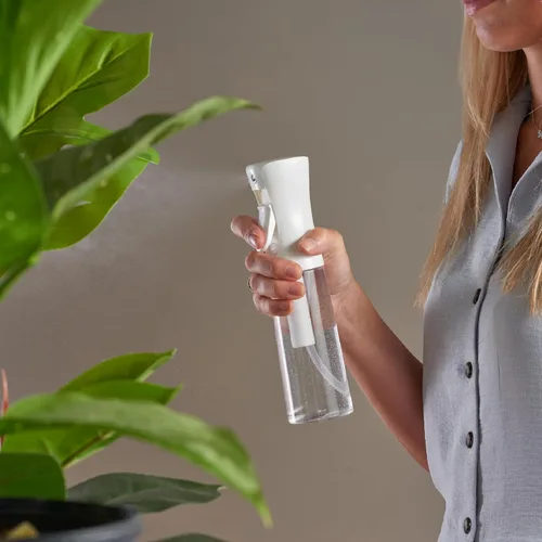 Miniatura 6 de SUPER+ Paquete de 2 botellas de spray continuo para el cabello, pulverizador de niebla ultrafina de 10 onzas, botella de spray de agua para botella