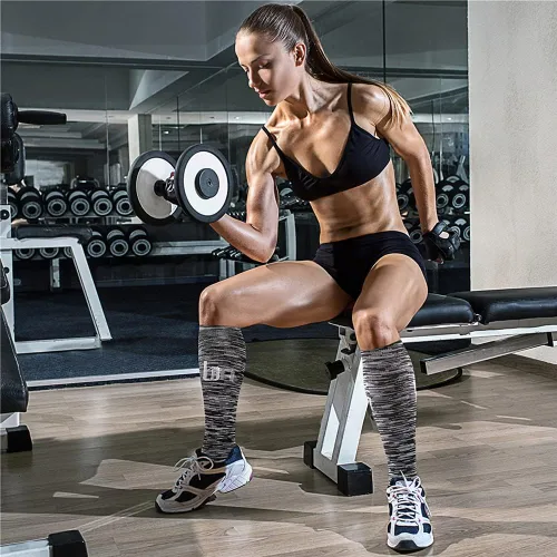 Miniatura 142 de CHARMKING - Calcetines de compresión para mujeres y hombres (3 pares), 15-20 mm Hg, el mejor apoyo para atletismo, running o ciclismo, mejora