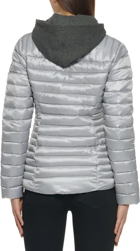 Miniatura 6 de GUESS Chaqueta ligera y plegable para mujer, acolchada, de transición