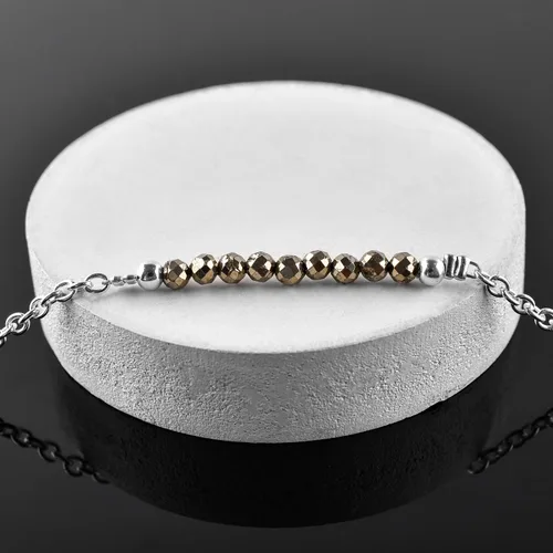 Miniatura 44 de YANARA Pulsera de tobillo para mujer, piedra de nacimiento natural, cuentas de piedras preciosas, tobillera delicada hecha a mano de 9 pulgadas +