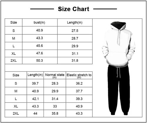 Miniatura 5 de NHPMRW Conjunto de sudadera con capucha y sudadera de anime para hombre y mujer, estampado 3D