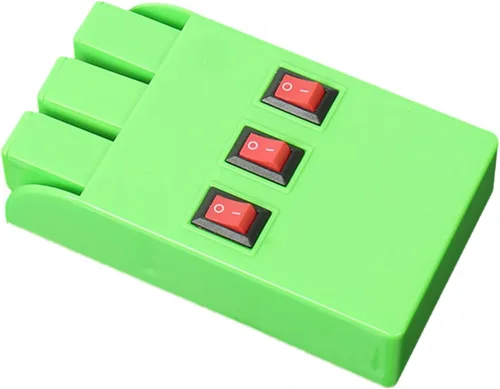 Miniatura 6 de Conjunto de fuente de luz paralela de tres vías Fuente de tres canales Física Óptica Herramienta de experimento para estudiantes junior Óptica