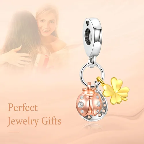 Miniatura 3 de Annmnors Dream Catcher Fireworm Love Charm fit Bracelet 925 Sterling Silver Pendant for European Necklace Jewelry