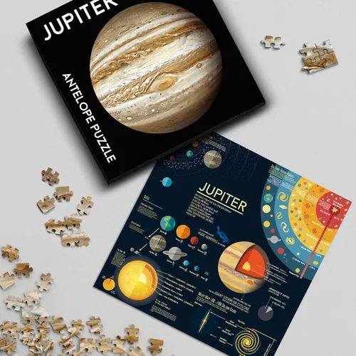 Miniatura 5 de Antelope - Rompecabezas de 1000 piezas para adultos, rompecabezas de Júpiter, colección espacial, alta resolución, sin polvo