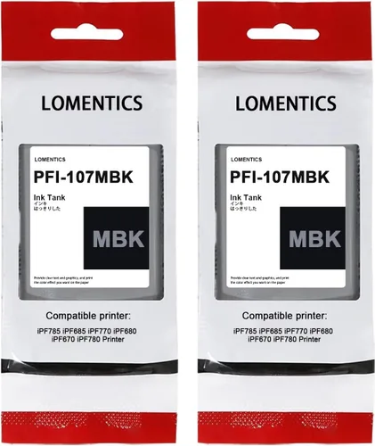 Miniatura 12 de PFI-030 - Cartucho de tinta de 1.9 fl oz (5 unidades, negro mate, negro, cian magenta amarillo) Lometic compatible con PFI-030MBK PFI-030BK PFI-030C