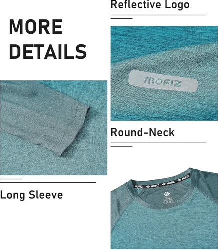 Miniatura 4 de MoFiz Women's UPF 50+ Sun Protection Shirt Long Sleeve Hiking Tops Lightweight Quick Dry Fishing UV Outdoor Clothing