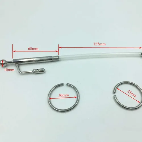 304 acero inoxidable metal uretral catéter masculino ojo de caballo estimulación varilla productos adultos camiseta