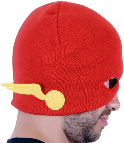 Miniatura 2 de DC Comics The Flash Bolt - Gorro para adulto, color rojo, Rojo