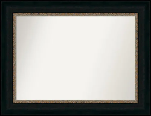 Miniatura 223 de Amanti Art Espejo personalizado, espejo de baño de bronce Milano, espejo de pared o espejo de tocador de baño sobre el fregadero