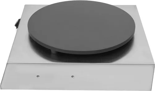 Miniatura 7 de Máquina eléctrica para hacer crepes comercial, para hacer panqueques grandes, plancha, placa plana, sartén para crepes, cereales, estufa para 1650 W