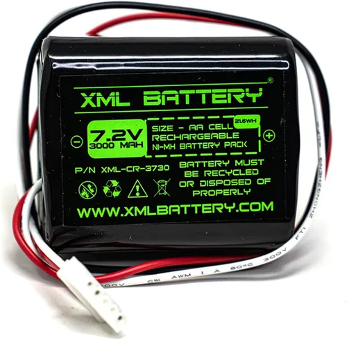 (1 paquete) 7.2V 3000mAh Ni-MH Mint 5200 5200B 5200C Braava 380 380T 390 390T Robot Robot Aspirador Batería iRobot Mint 5200