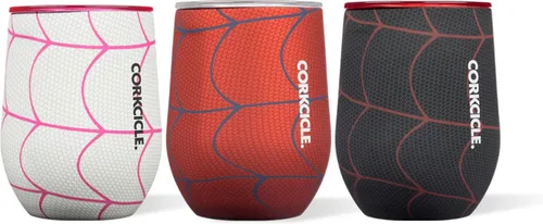 Miniatura 24 de Corkcicle Vaso de Vino Aislado sin Tallo - Mantiene las Bebidas Frías 6 Horas y Calientes 3 Horas - Acero Inoxidable - Fácil Agarre - Regalo