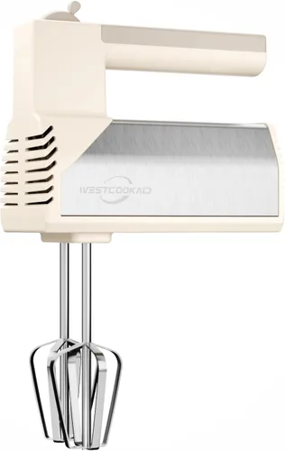 Hand Mixer, 5-Speed Electric Mixer Handheld With 200W Turbo Ultra Power, 4 Stainless Steel Accessories Whipping Egg Cream, Lightweight Hand Mixer