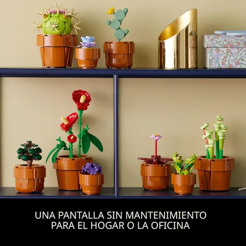 Miniatura 6 de LEGO Botanicals Plantas Pequeñas - Juego de construcción de plantas artificiales de interior para decoración del hogar, cocina, escritorio, adultos