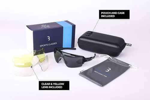 Miniatura 4 de BBB Gafas deportivas clásicas Negro Brillo
